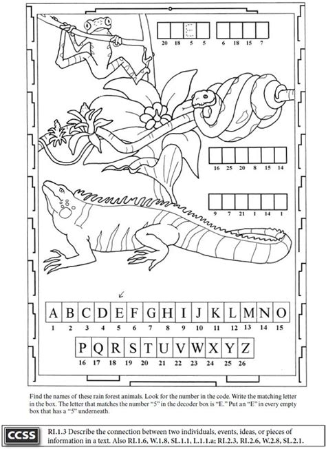 Rain themes items to color. Marvelous Rain Forest Theme Worksheet and Coloring Page. Example taken from the "Rain Forest ...