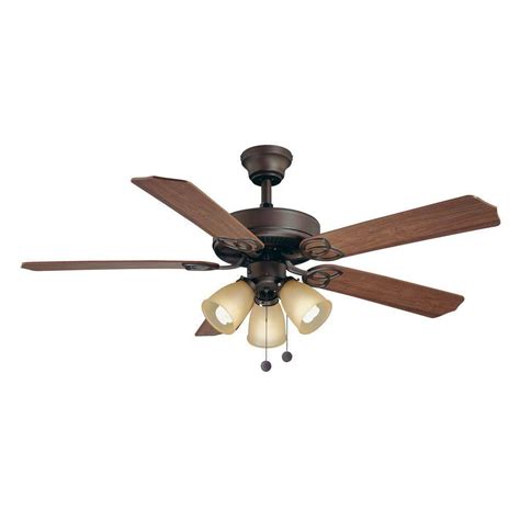 Brookhurst 52 In Indoor Oil Rubbed Bronze Ceiling Fan Yg268 Orb The