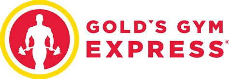 Goldsgymexpress Golds Gym Express Logo Clipart Large Size Png