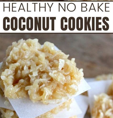 No Bake Coconut Cookies One Of My Favorite Gluten Free Recipes And Go