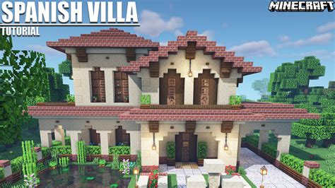 Spanish Villa Tutorial Map And Schematic Download Minecraft Map