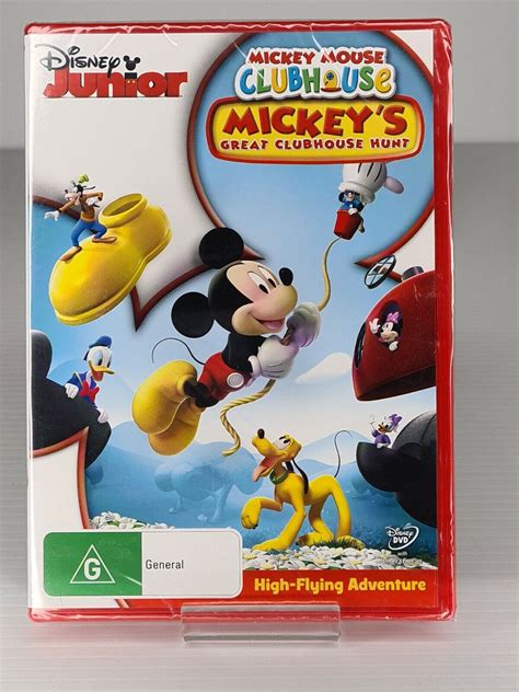 Mickey Mouse Clubhouse Mickeys Great Clubhouse Hunt Dvd Disney 9398521843031 Ebay