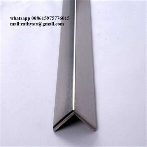 Exterior metal trim with a nominal base metal thickness less than 0.05 inches (1.20 mm). China Stainless Steel Tile Corner Protector Trim Pieces L ...