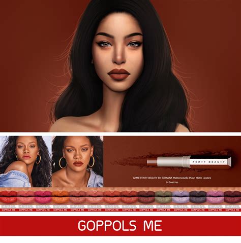 Gpme Fenty Beauty By Rihanna Mattemoiselle Plush Matte Lipstick Sims