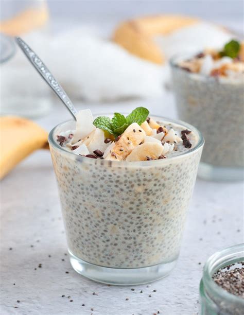 Banana Chia Seed Pudding 4 Ingredients Recipe A Baking Journey