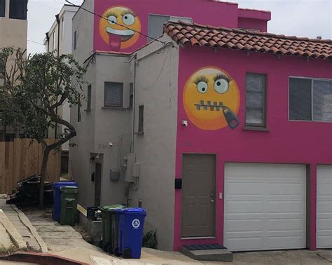 Emoji House Paint Job Annoys Neighbors Boing Boing