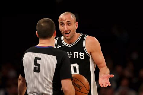 For A Retired Guy Manu Ginobili Is Spending A Fair Amount Of Time With