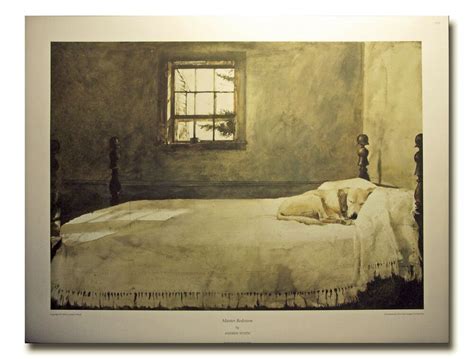 Dog On Bed Master Bedroom By Andrew Wyeth Sleeping Dog On A Bed Poster