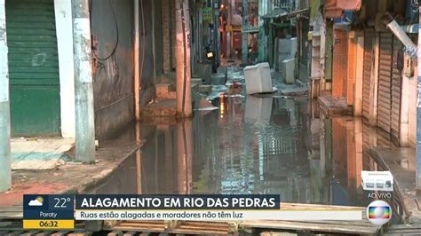 Moradores De Rio Das Pedras Enfrentam Ruas Alagadas E Falta De Energia Elétrica Após Chuva Bom