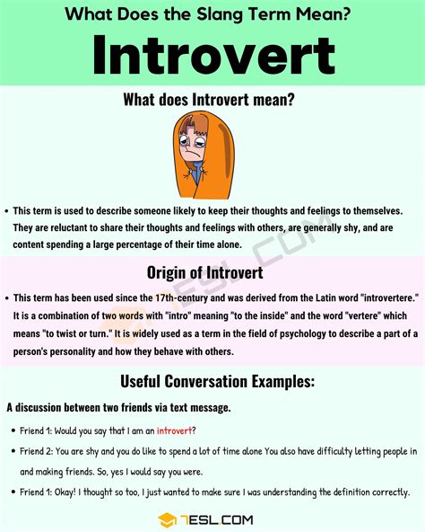 Introvert Meaning How Do You Define The Interesting Slang Term