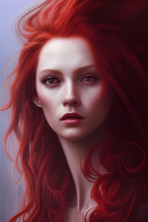 Hot Redhead By Ai Art Phoenix On Deviantart