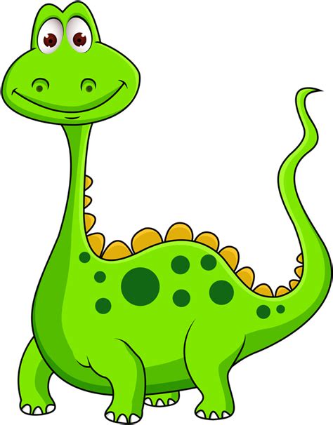 Download Dinosaurs Clipart Lime Green Cartoon Dinosaur Transparent