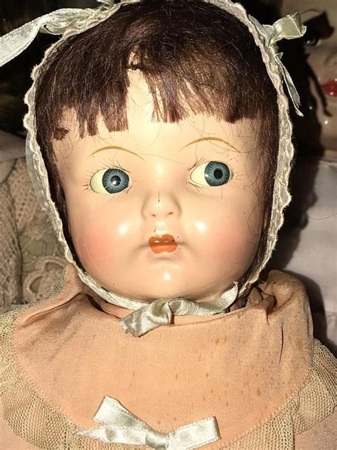 This Is An All Original Antique Composition Mama Doll Made By Ideal