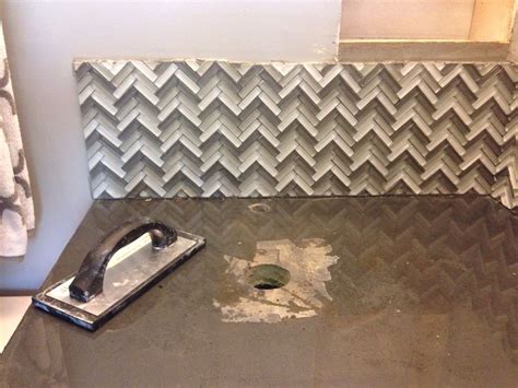 How To Install Herringbone Backsplash Tile Bc Guides