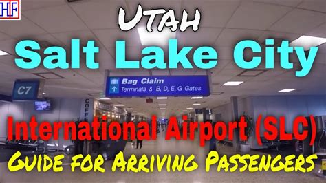 Salt Lake City International Airport Slc Guide For Arriving