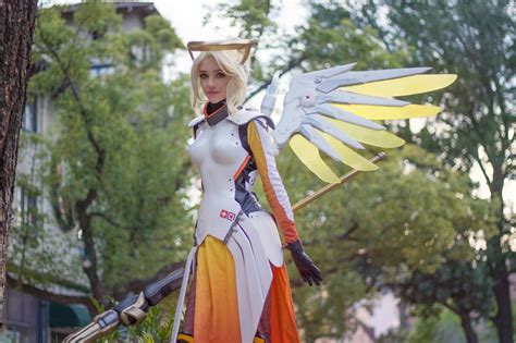 Overwatch Mercy Cosplay Rgaming