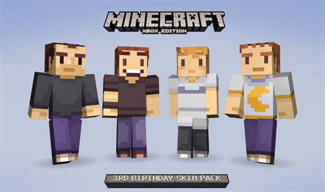 Celebrate Minecraft Xbox 360 Edition S Birthday With Some Free Skins Vg247
