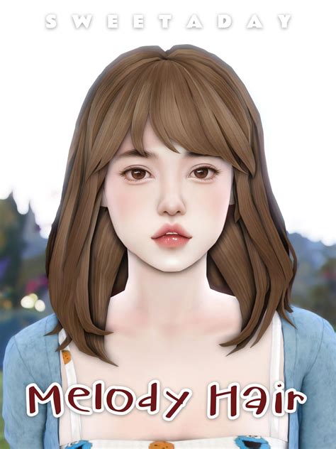 April 5th Hairstlyes Townsend Sims Cc Patreon Melody Adult