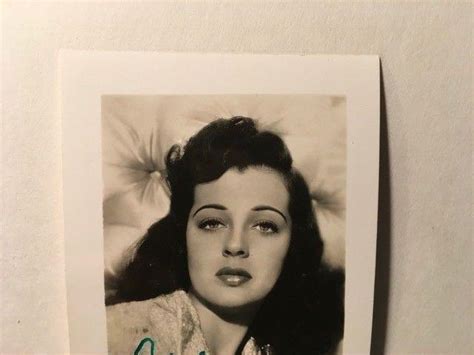 Gail Russell Extremely Rare Vintage Original Autographed Photo The
