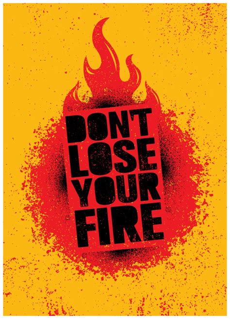Buy 5 Ace Dont Lose Your Fire Wall Sticker Paper Poster Online At Low