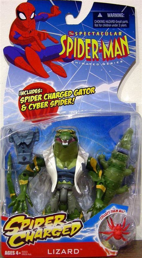 Lizard Spectacular Spider Man Animated Series Spider Charged