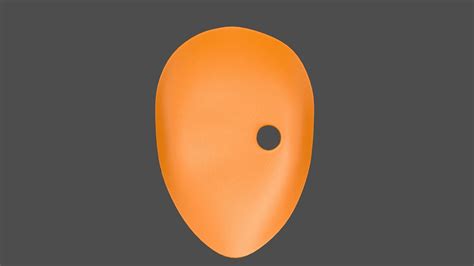 Orange Obito Mask Free 3d Model Cgtrader