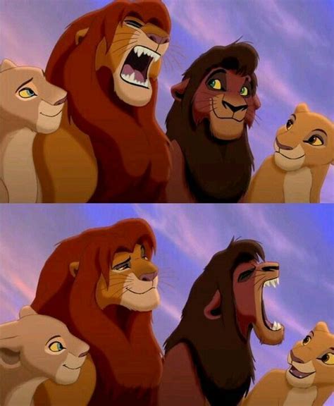 Simba And Nala Kovu And Kiara Lion King Movie Disney Lion King Lion