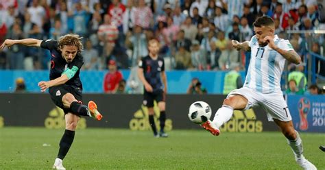 Fifa World Cup 2018 Watch Luka Modric Score A Stunner Against Argentina