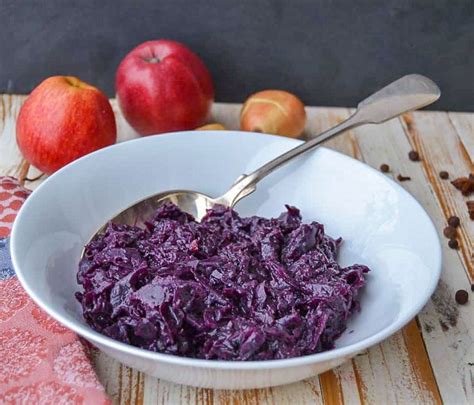 Rotkohl selber machen mit Äpfeln nach Omas Rezept