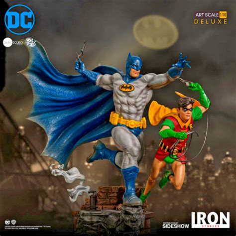 Iron Studios Dc Batman And Robin Deluxe Art Scale Ivan Reis Series