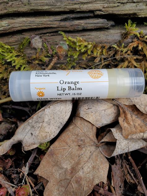 Orange Lip Balm — Earthly Remedies