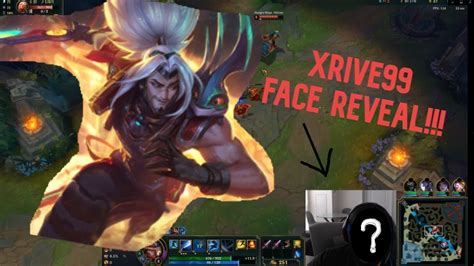 Xrive99 Face Reveal Yasuo One Trick Has A Hard Time In Ranked