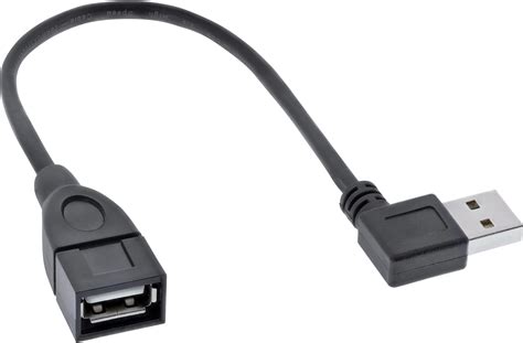 InLine 34602R Smart USB 2 0 Prolunga Angolata Maschio Femmina Tipo