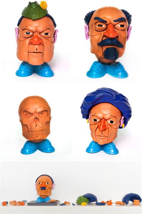 Mr Dictator Head Series Stephen Ives Collabcubed