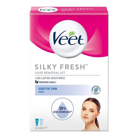 Buy Veet Hair Removal Face Kit Sensitive Skin Chemist Direct