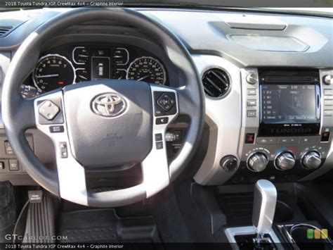 Graphite Interior Dashboard For The 2018 Toyota Tundra Xsp Crewmax 4x4