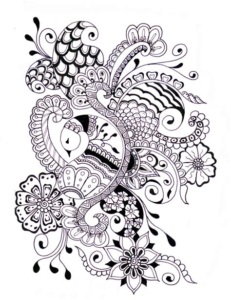 Zentangle Drawings | Free download on ClipArtMag