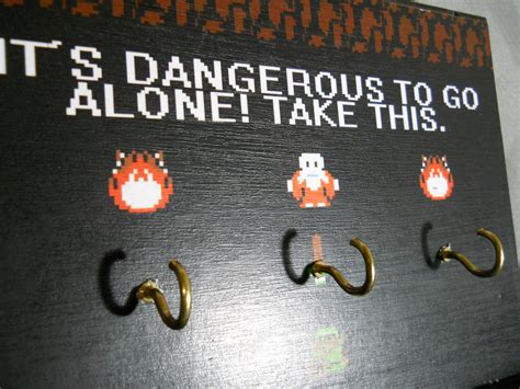 Its Dangerous To Go Alone Key Hanger Zelda Universe