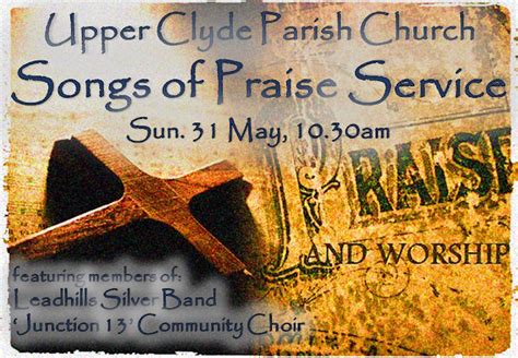 Upper Clyde Parish Church Sunday Preview Special Songs Of Praise