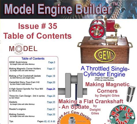 Model Engine Builder Magazine Issue 35