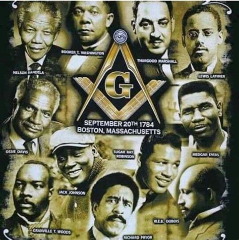 Just A Few Of Thr Notable Prince Hall Masons Freemasonry Famous