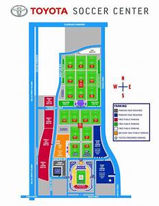 Toyota Stadium Map