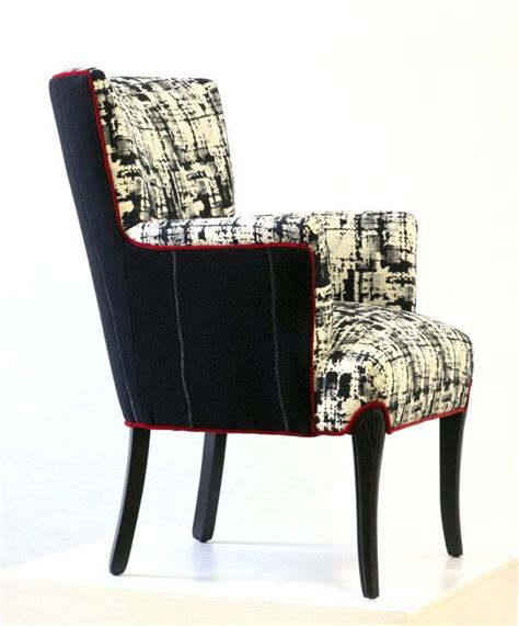 The Metro Chair Etsy Chic Upholstery Chair Patterned Chair