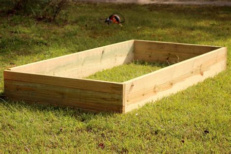 I built two 8×4 raised beds and one 8×2 with an average cost of about $35 each, which i think is completely reasonable considering the bounty that will hopefully come from these and the years they will last. Build Cheap Raised Garden Beds | Inexpensive Raised Beds | HGTV