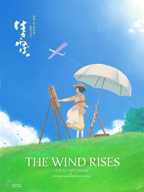 Ghibli Studios The Wind Rises Poster