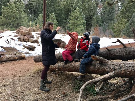 Forest School Cabin Learning About Birds 5 Real Red Riding Hoods