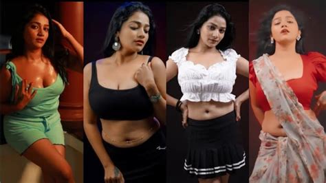 Actress Lavanya Manickam Latest Hot Saree Navel Videol Hot Navel Show Sexy Hot Video Youtube