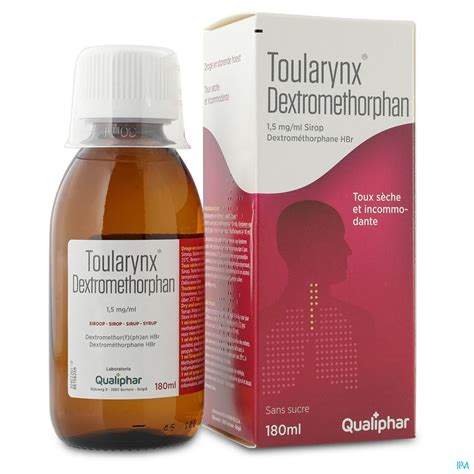 Toularynx Dextromethorphan Sir 180 Ml Pharmacie Online