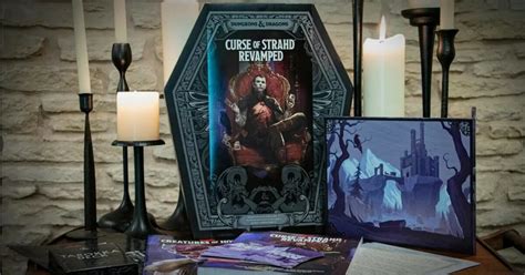 Curse Of Strahd Revamped Into A Coffin Shaped Box
