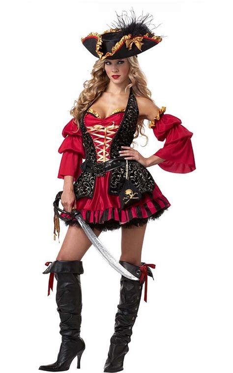 Sexy Spanish Pirate Adult Costume California